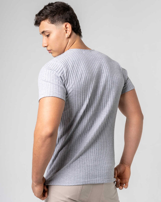 Camiseta Palermo Gris Jaspe