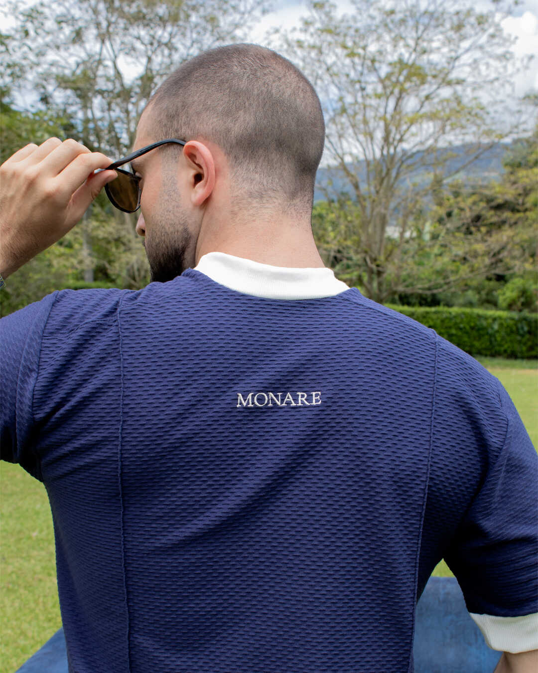Camiseta Caminos Azul Marino
