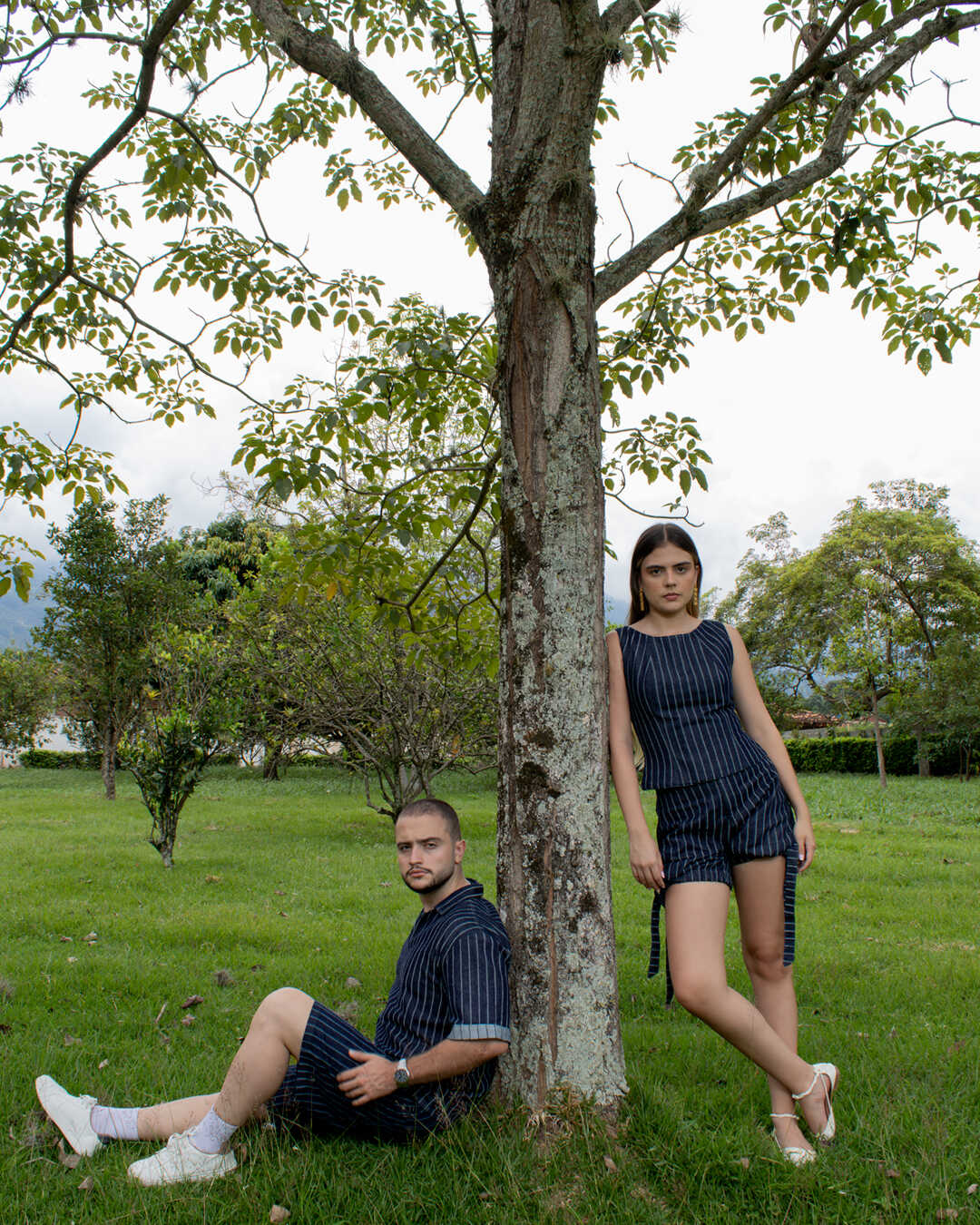 Set Denim de Rayas El Deseo