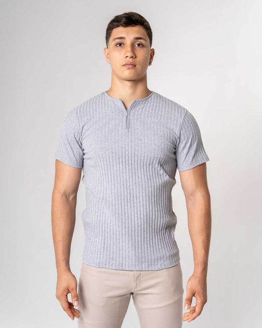 Camiseta Palermo Gris Jaspe